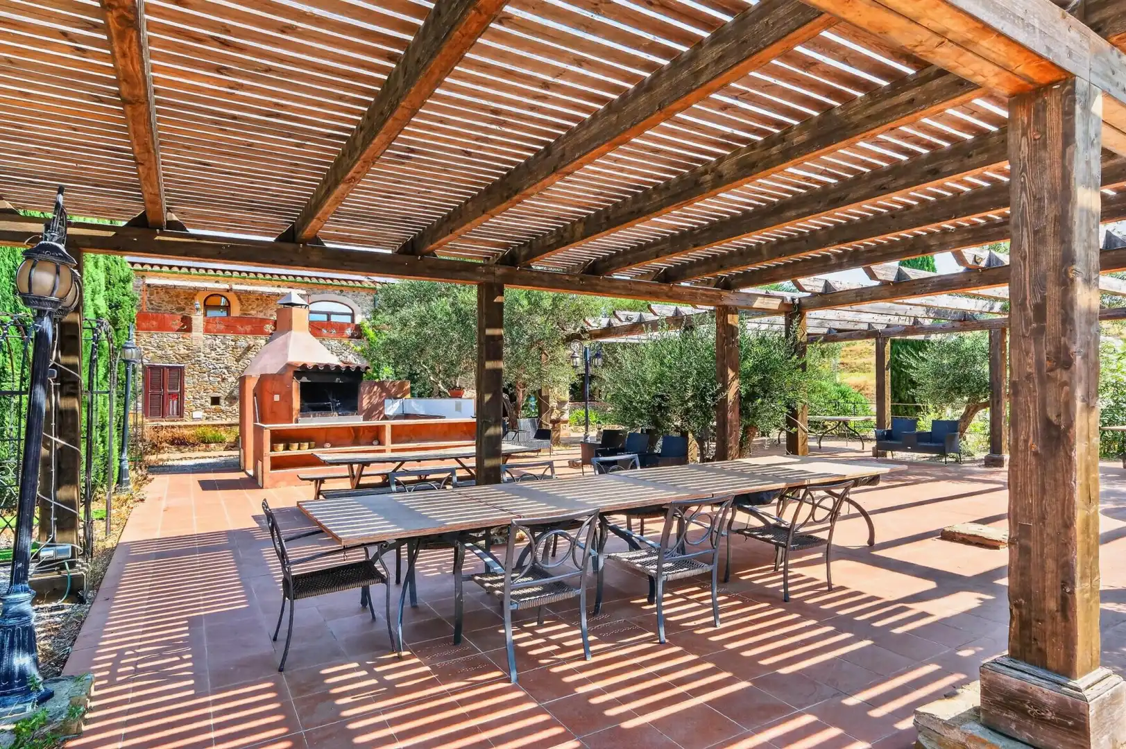 Terraza de Casa o chalet en venta en Mollet de Peralada con Jardín privado, Terraza y Piscina