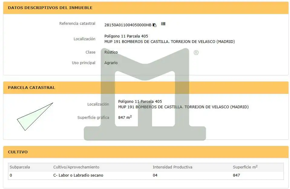 Terreny rústic en venda a Monte Bomberos Castilla, poligono 11, p 404; 405, imagen 6