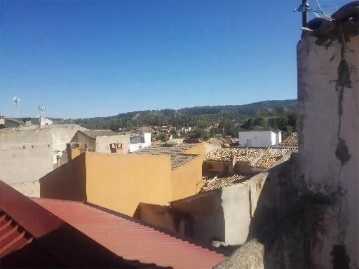 Vista exterior de Casa adosada en venta en Villatoya con Amueblado y Balcón