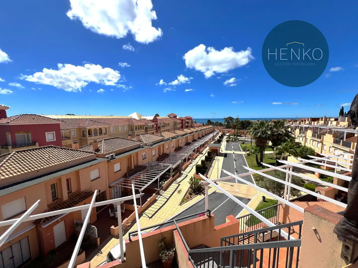 Exterior view of Duplexes for sale in Islantilla  with Air Conditioner, Heating and Terrace