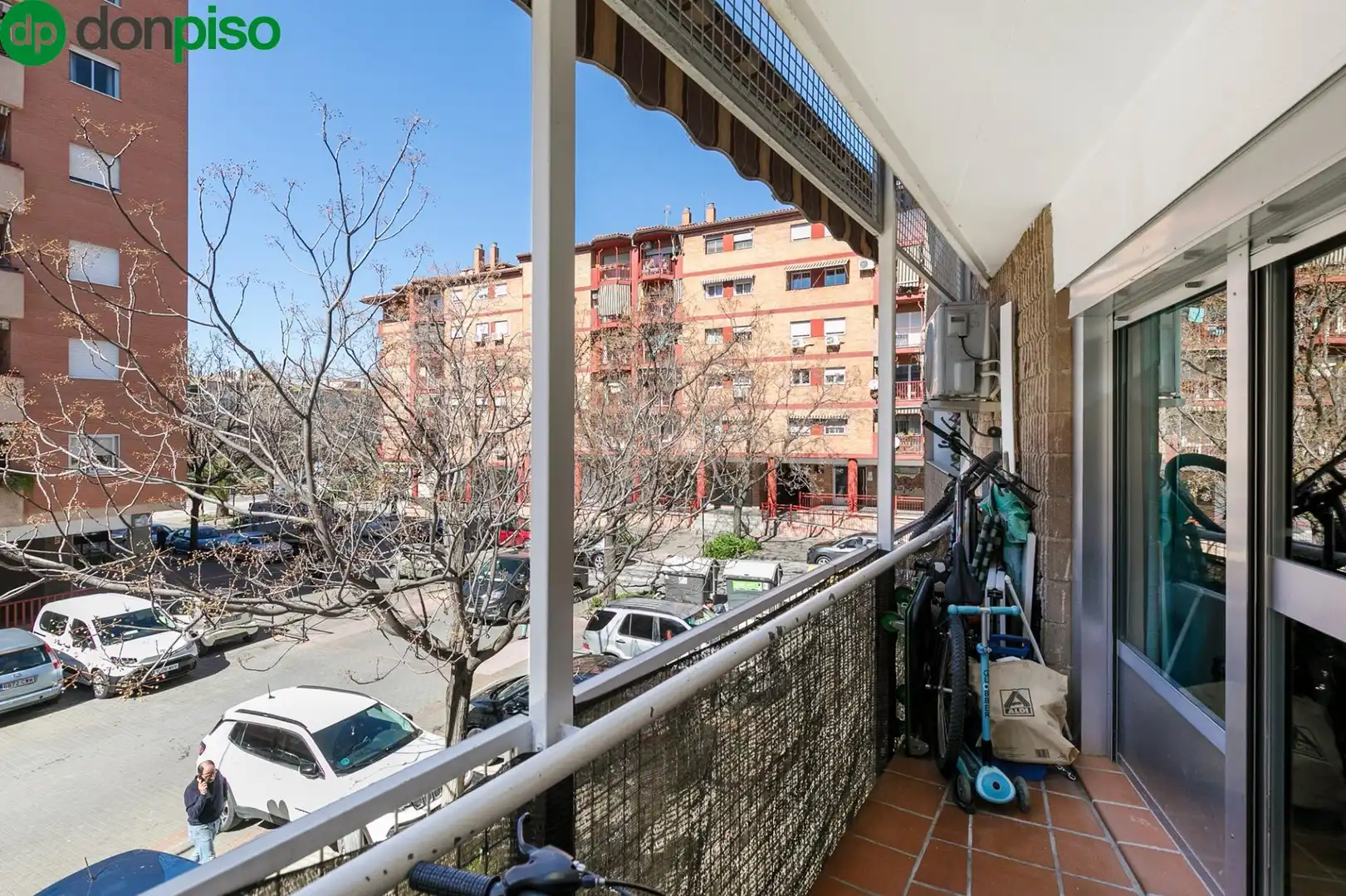 Balcony of Flat for sale in Granada  with Air Conditioner, Terrace and Balcony