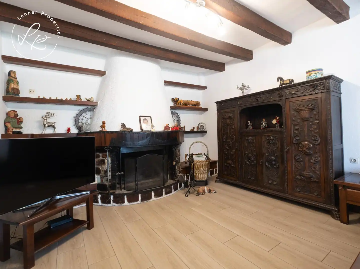 Sala d'estar de Casa o xalet en venda en Pedret i Marzà amb Aire condicionat, Calefacció i Jardí privat