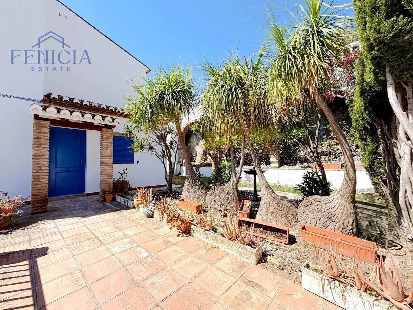 Garden of Houses for sale in Almuñécar  with Private garden, Terrace and Swimming Pool