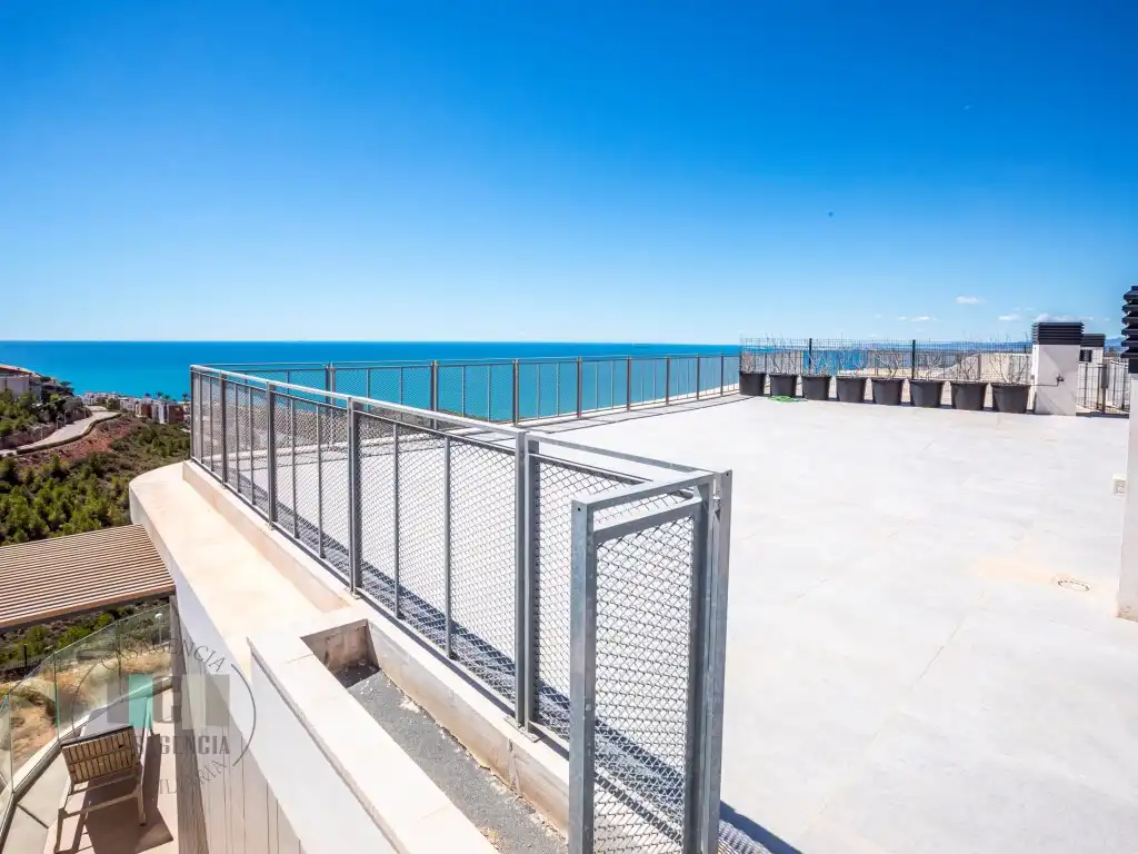 Terraza de Ático en venta en Oropesa del Mar / Orpesa con Aire acondicionado, Terraza y Horno