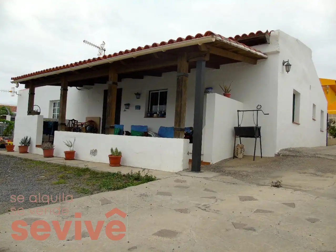 Außenansicht von Wohnung zum Verkauf in Granadilla de Abona mit Klimaanlage, Terrasse und Schwimmbad