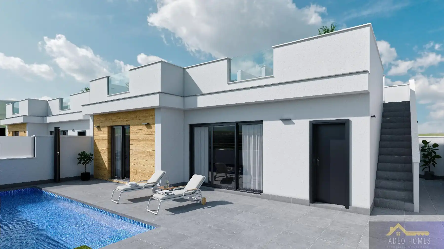 Vista exterior de Casa o xalet en venda en Torre-Pacheco amb Aire condicionat, Calefacció i Terrassa