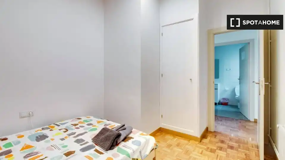 Habitación de Piso de alquiler en Barcelona con Aire acondicionado, Calefacción y Amueblado