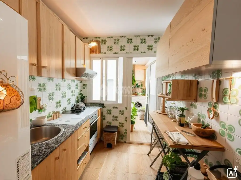 Kitchen of Flat for sale in Murcia  with Air Conditioner and Terrace