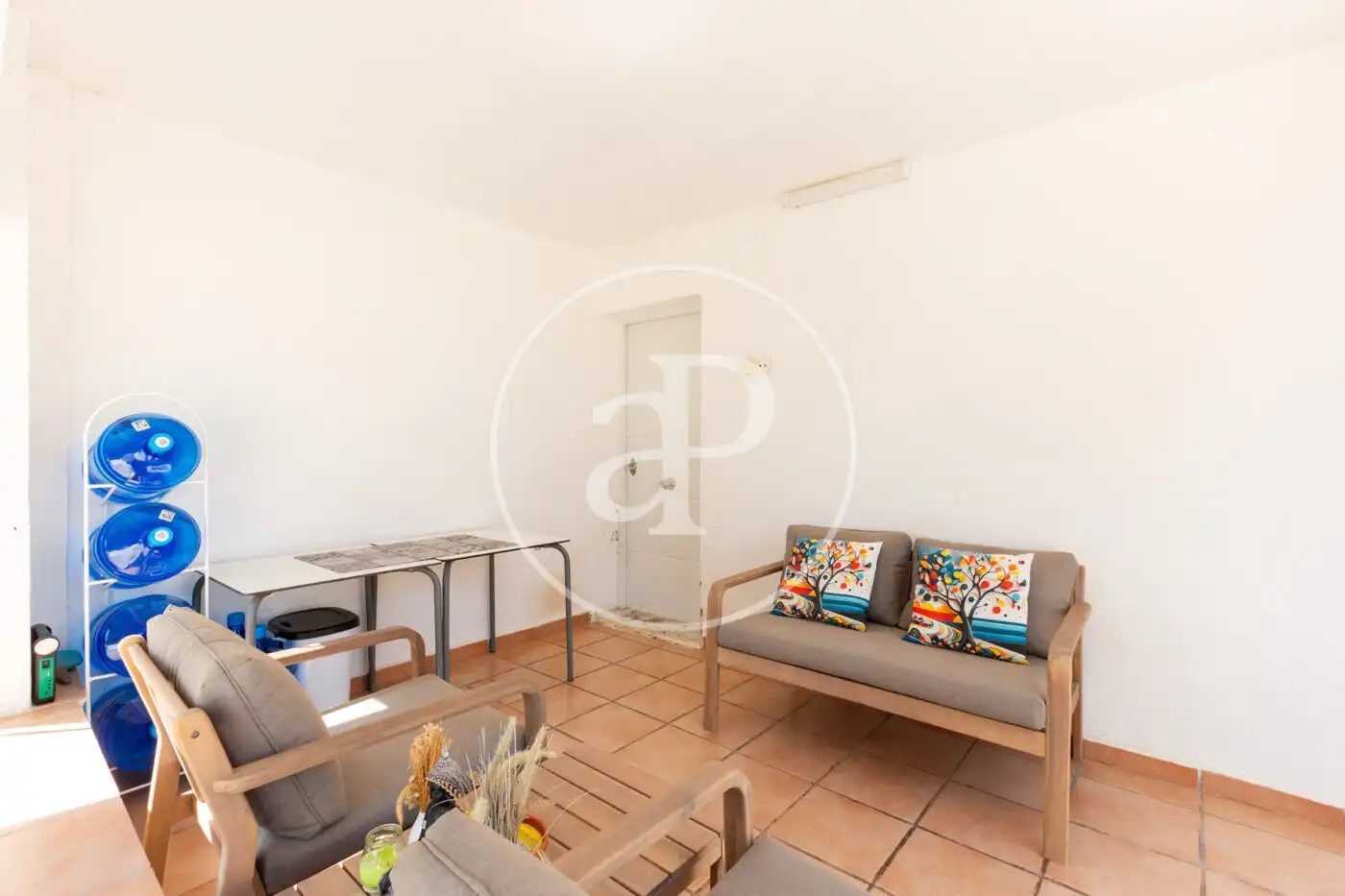 Vista exterior de Casa o chalet en venta en La Pobla de Vallbona con Aire acondicionado, Jardín privado y Terraza