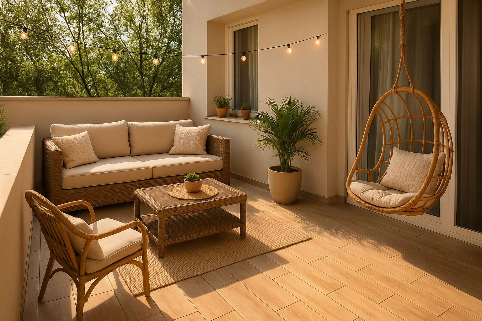 Terrace of Single-family semi-detached for sale in Rubí  with Air Conditioner, Heating and Private garden