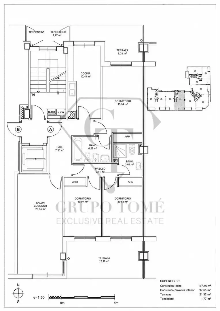 Flat with terrace for sale in Ribera de Loiola 12, imagen 32