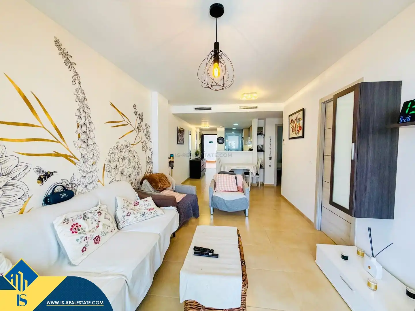 Living room of Flat for sale in Orihuela  with Terrace, Furnished and Oven