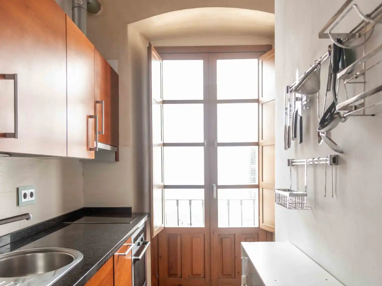 Cuina de Apartament en venda en  Sevilla Capital amb Aire condicionat