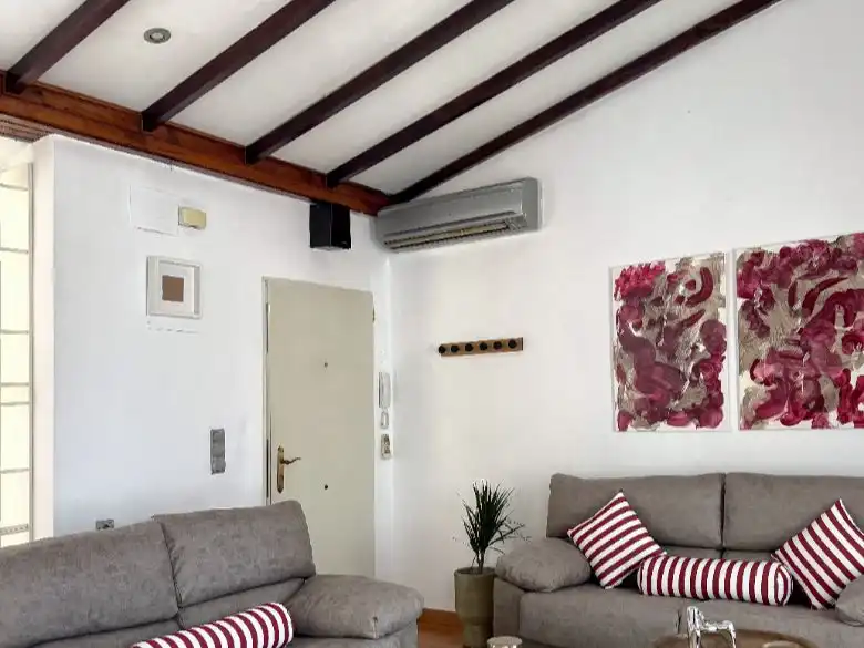 Living room of Houses for sale in Gandia  with Air Conditioner, Terrace and Balcony