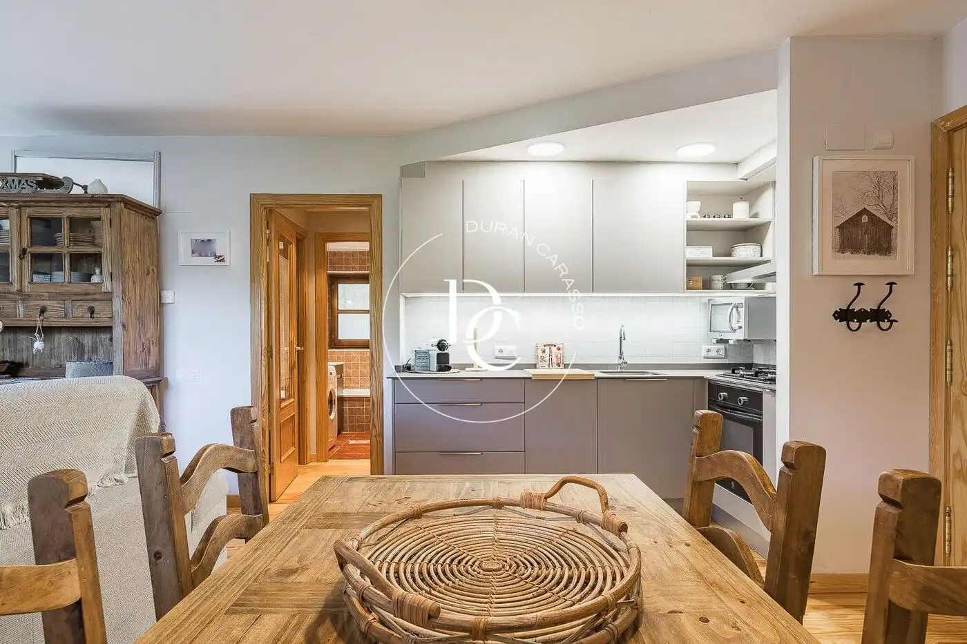Cocina de Casa o chalet de alquiler en Alp con Calefacción, Jardín privado y Terraza