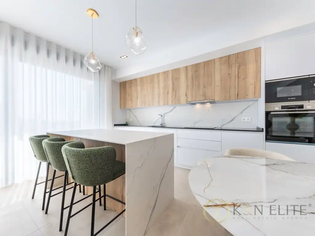 Küche von Maisonette zum Verkauf in Benidorm mit Klimaanlage und Terrasse
