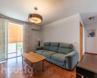 Sala d'estar de Pis de lloguer en Málaga Capital amb Aire condicionat, Parquet i Moblat