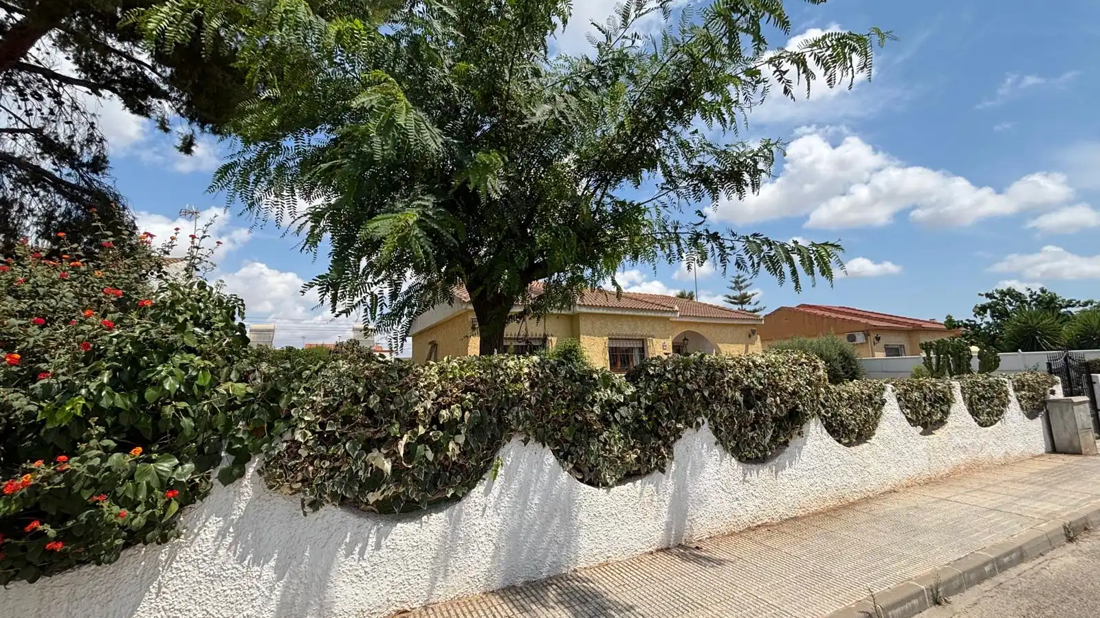Vista exterior de Casa o xalet en venda en Cartagena amb Jardí privat