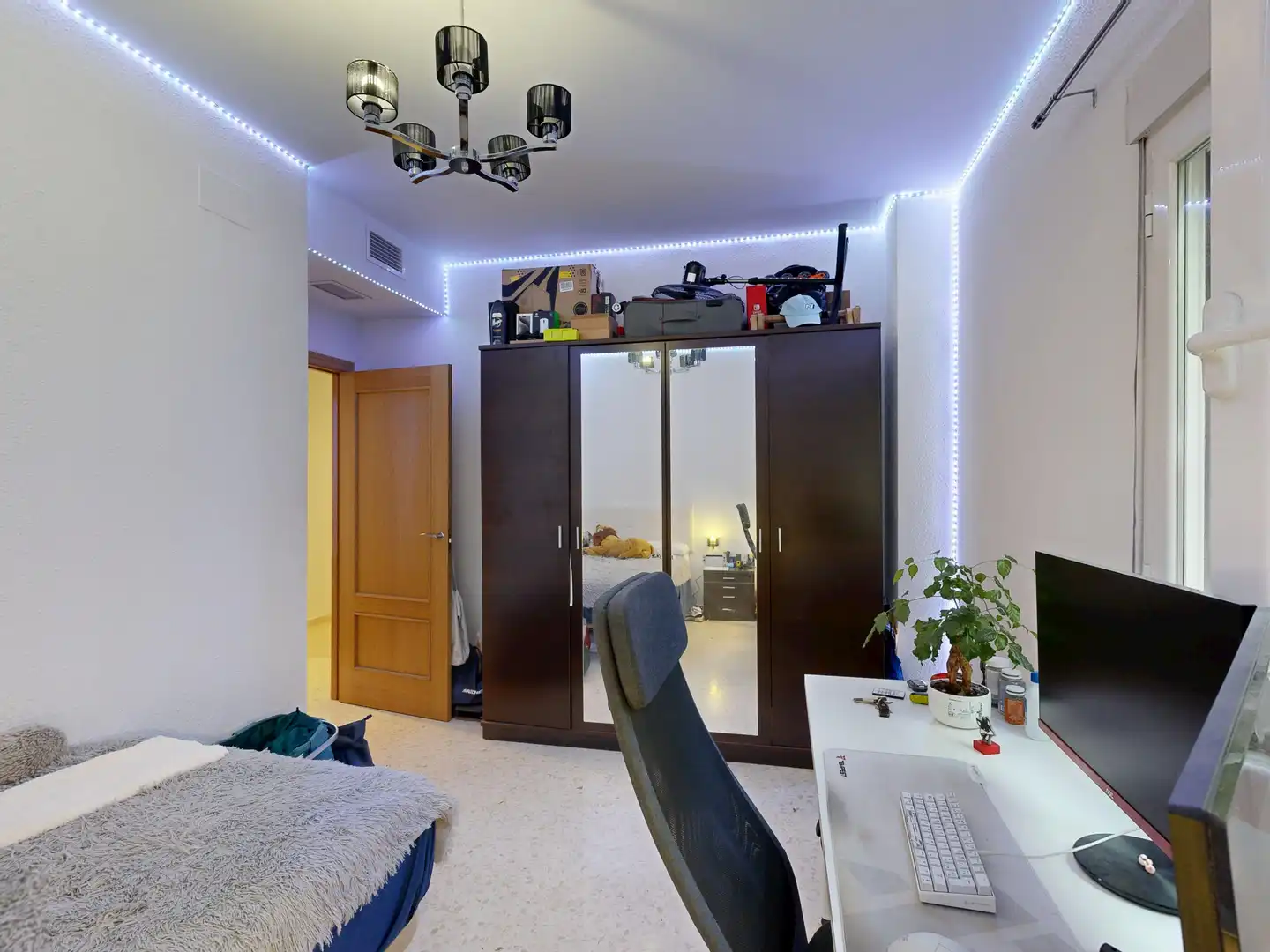 Schlafzimmer von Wohnung zum Verkauf in Mérida mit Balkon