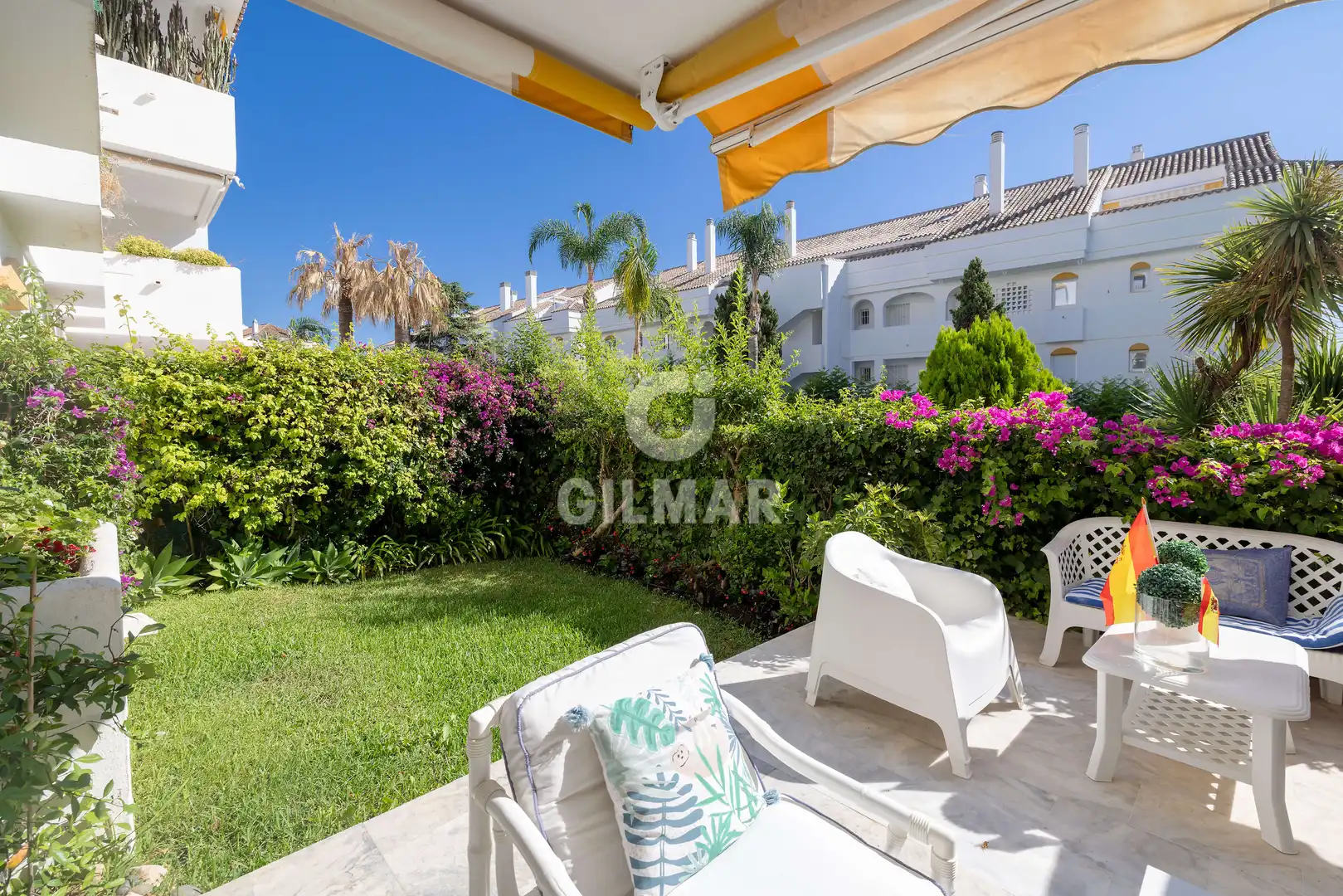 Garten von Wohnungen zum Verkauf in Marbella mit Heizung, Privatgarten und Schwimmbad