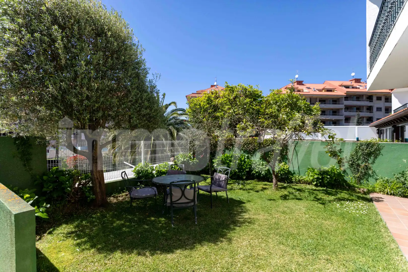 Jardí de Casa adosada de lloguer en Sanxenxo amb Jardí privat, Terrassa i Moblat