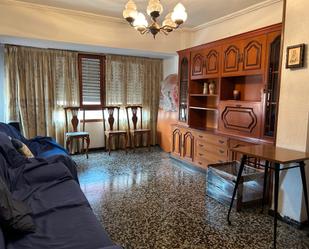 Living room of Flat for sale in Castellón de la Plana / Castelló de la Plana  with Storage room, Furnished and Balcony