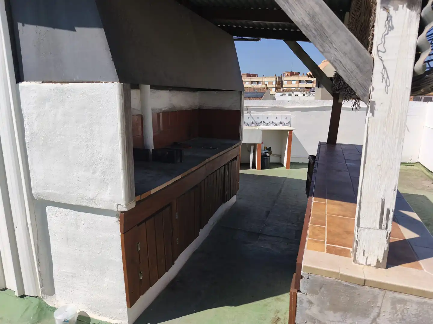 Terrassa de Loft de lloguer en Puçol amb Aire condicionat, Moblat i Forn