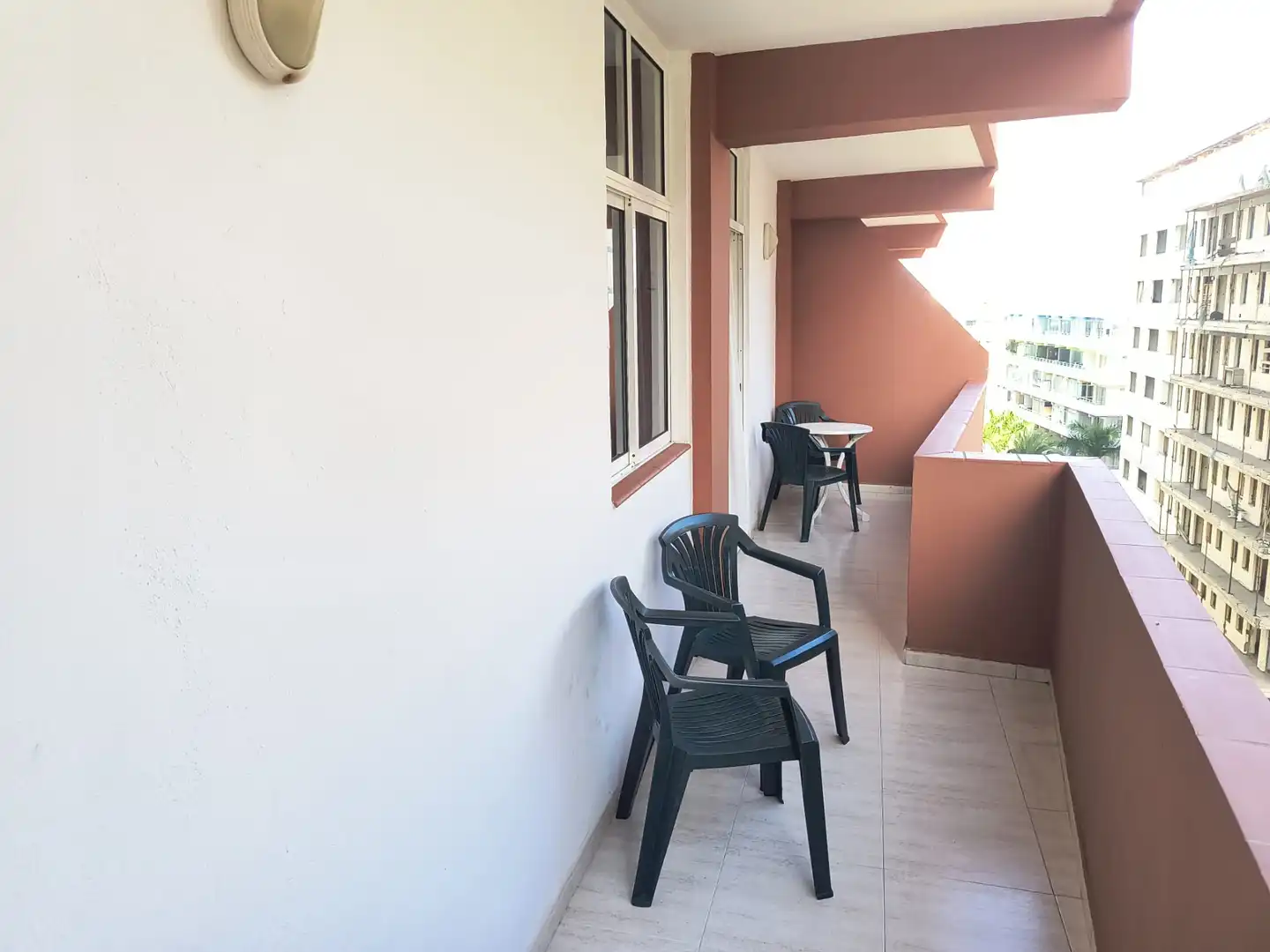 Terrasse von Wohnung zum Verkauf in Puerto de la Cruz mit Möbliert, Ofen und Fernseher