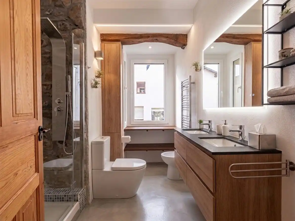 Baño de Apartamento en venta en Bermeo con Terraza