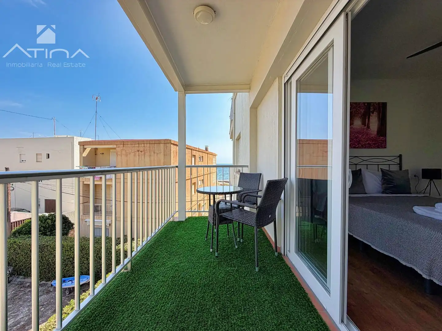 Terrassa de Apartament en venda en Jávea / Xàbia amb Aire condicionat, Calefacció i Jardí privat