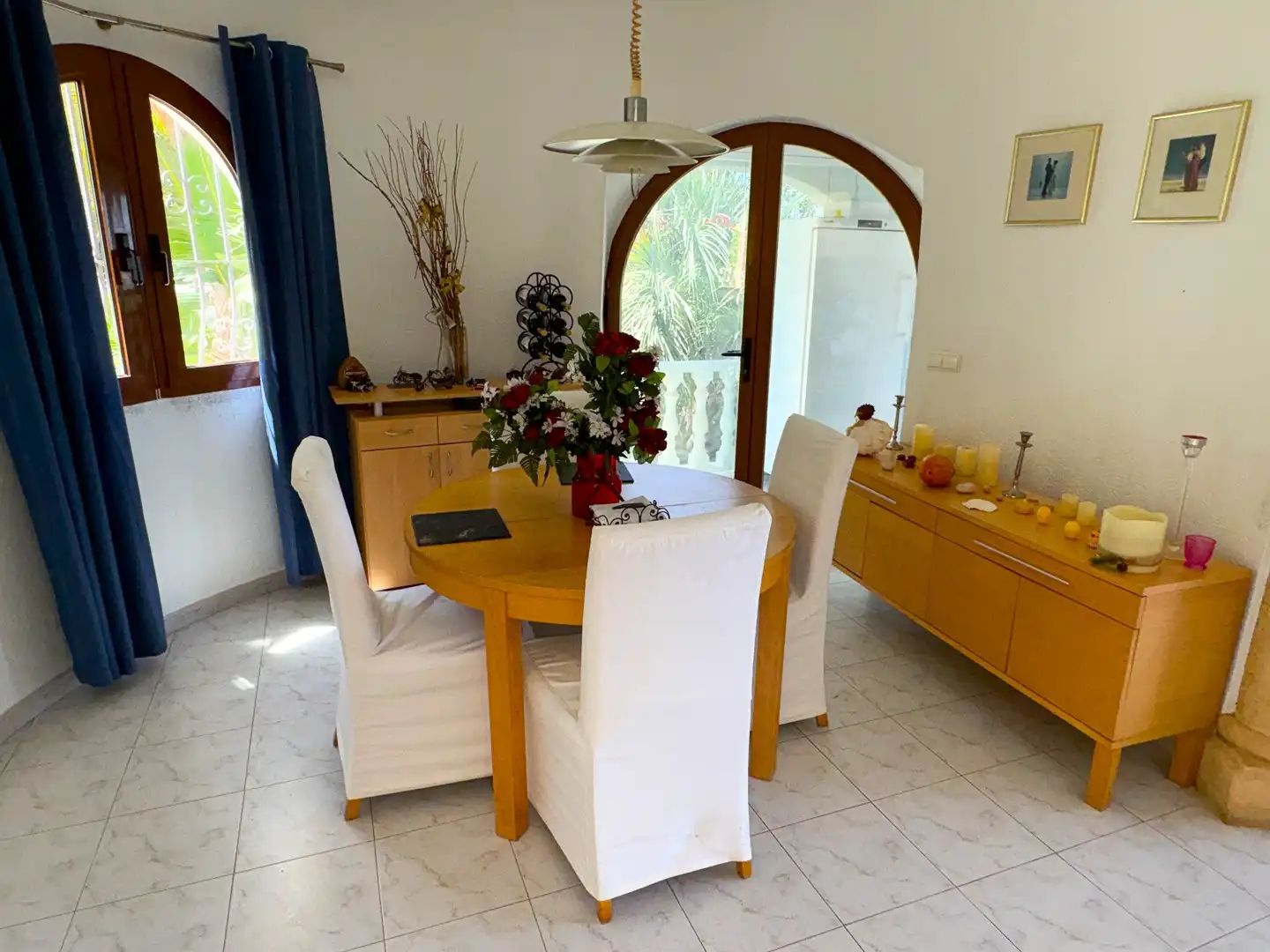 Dining room of Houses for sale in Dénia  with Air Conditioner, Heating and Private garden