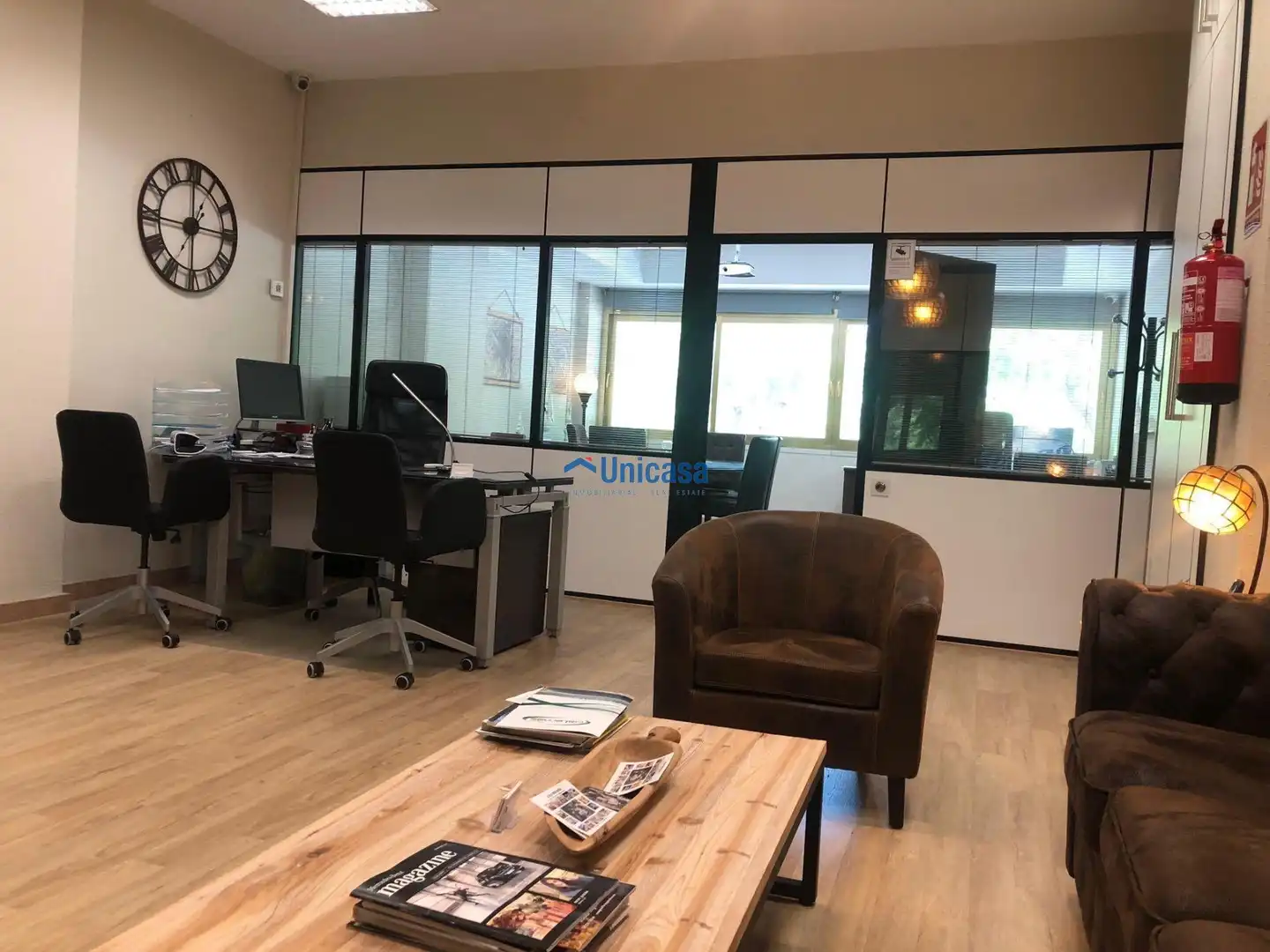 Büro zur Miete in Málaga mit Klimaanlage, Heizung und Möbliert