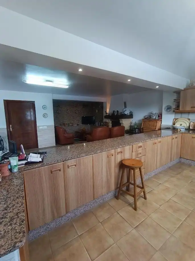 Cocina de Casa o chalet en venta en A Coruña Capital  con Calefacción, Jardín privado y Piscina