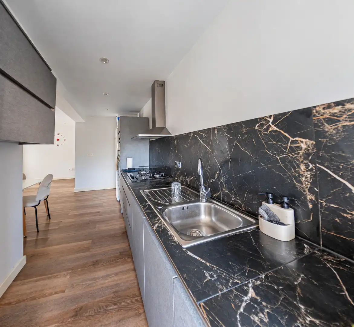 Küche von Wohnung zum Verkauf in Murcia mit Klimaanlage, Möbliert und Balkon
