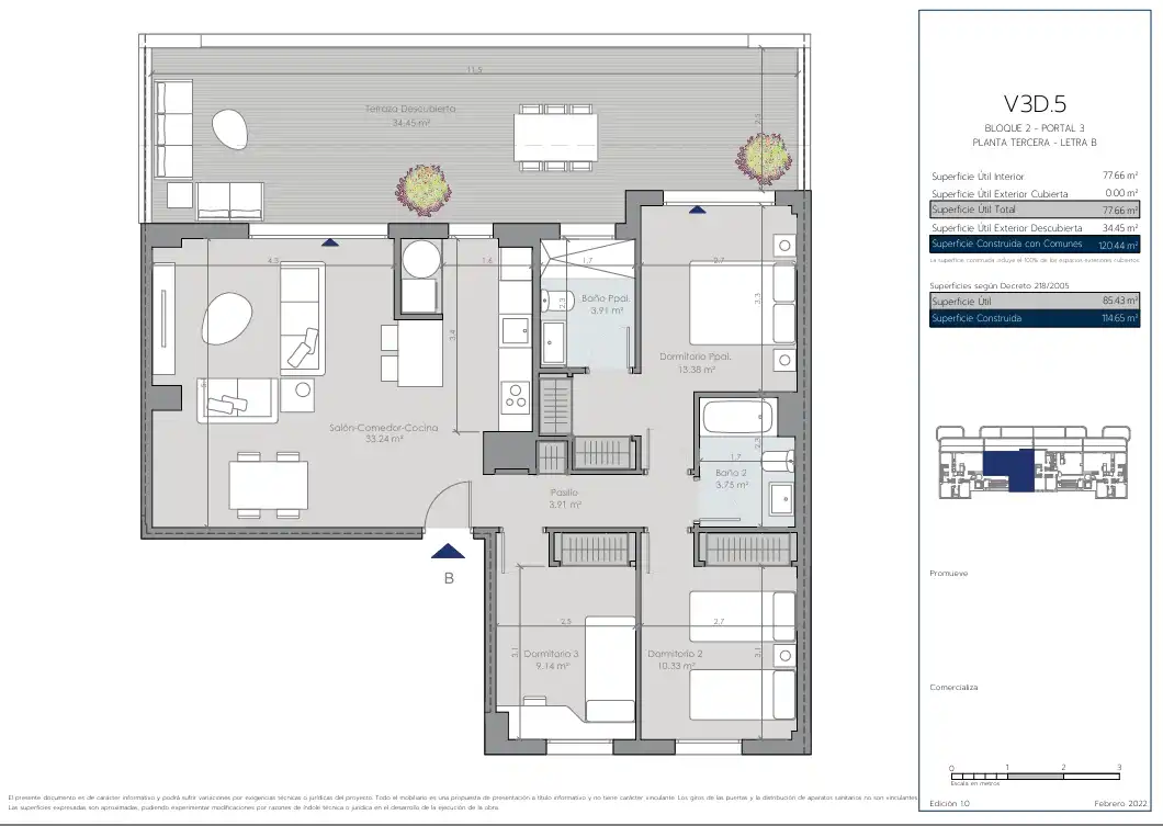 Penthouse with terrace for sale in Benamara - Atalaya, imagen 14