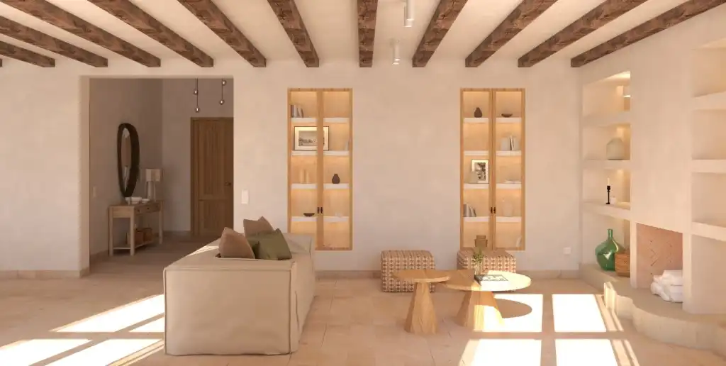 Casa rústica con piscina en venta en Pollença Poble, imagen 3
