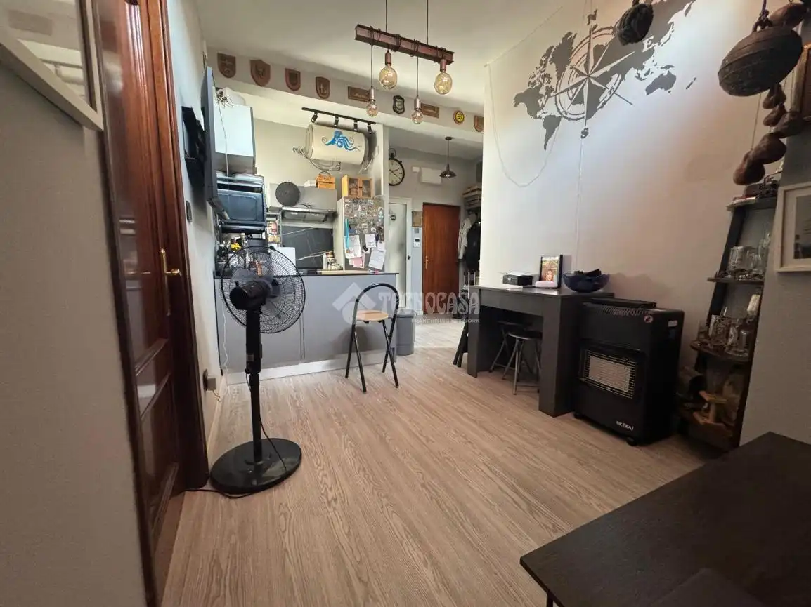 Kitchen of Flat for sale in Gijón   with Furnished