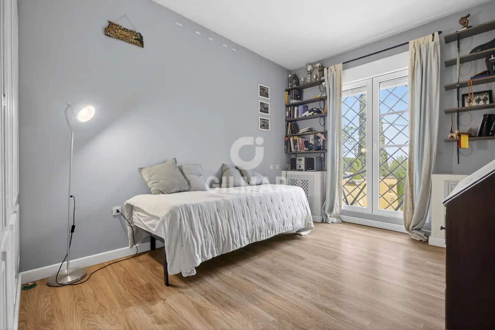 Bedroom of Houses for sale in Tomares  with Heating, Private garden and Swimming Pool