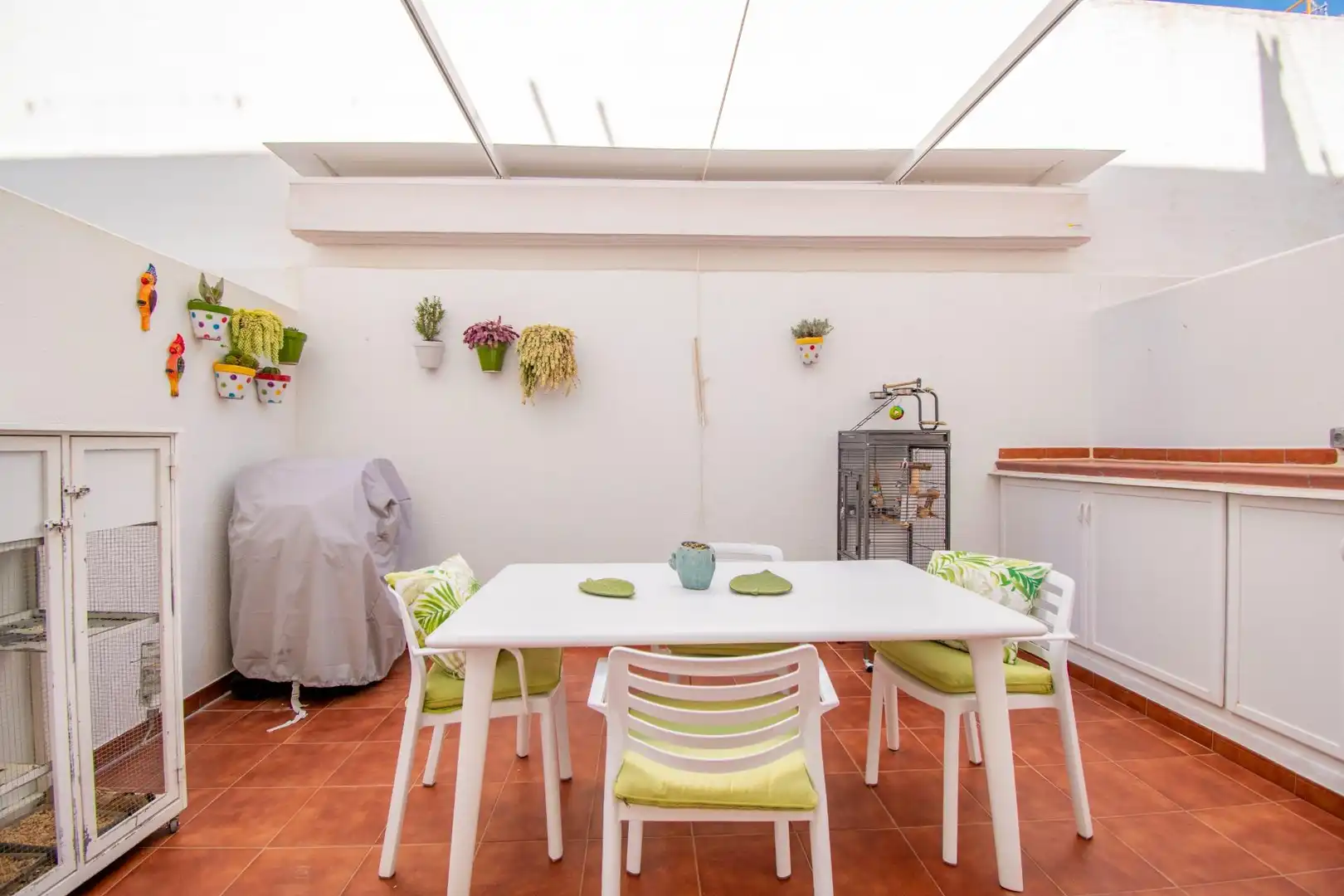 Terrace of Single-family semi-detached for sale in Chiclana de la Frontera  with Air Conditioner, Terrace and Storage room