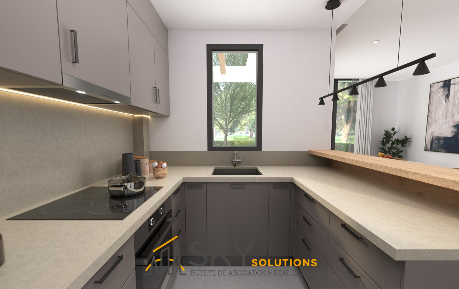 Kitchen of Single-family semi-detached for sale in Manacor  with Air Conditioner, Heating and Private garden