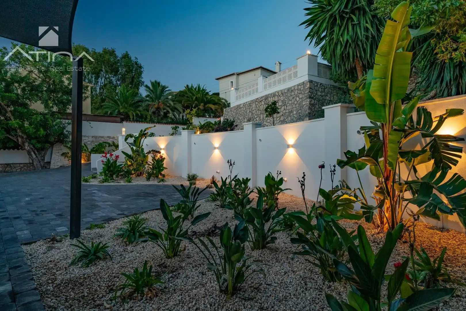 Vista exterior de Casa o xalet en venda en Calpe / Calp amb Aire condicionat, Calefacció i Jardí privat