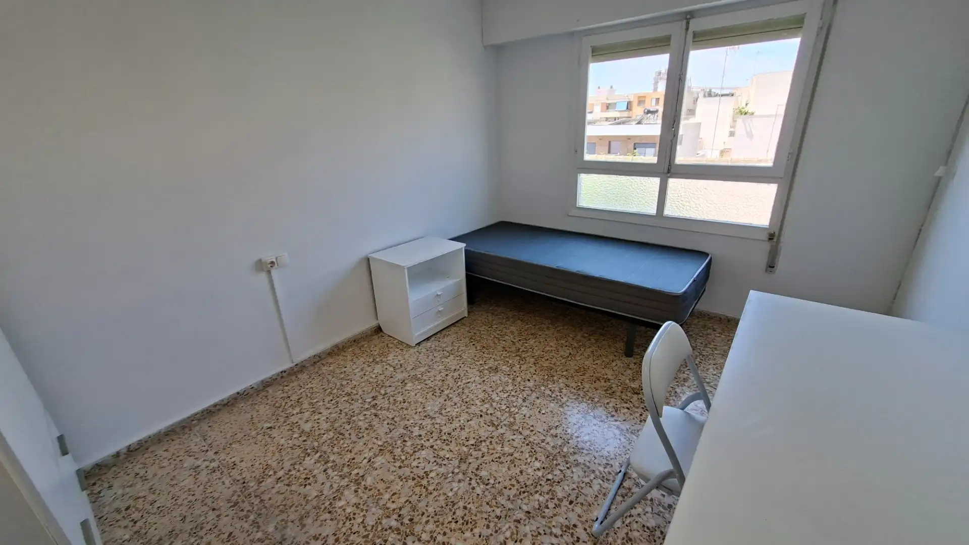 Schlafzimmer von Wohnung zur Miete in San Vicente del Raspeig / Sant Vicent del Raspeig mit Möbliert und Balkon