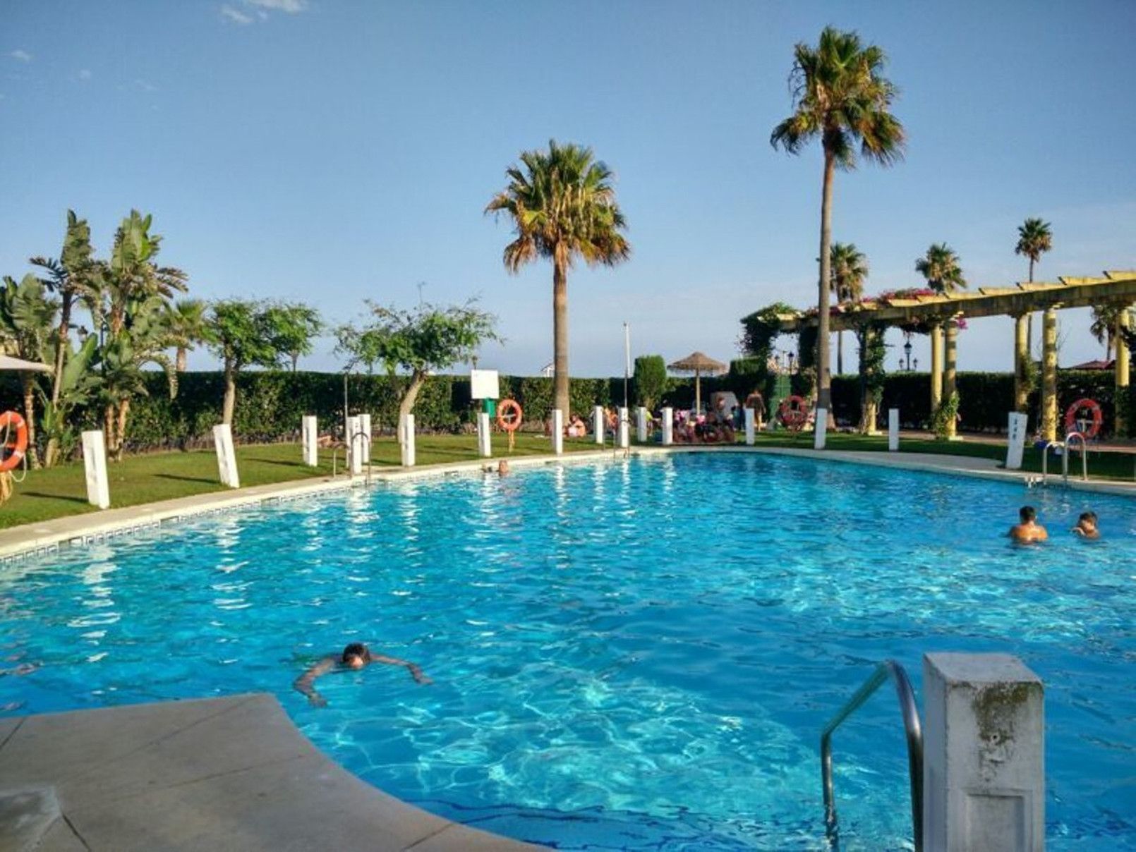 Swimming pool of Apartment for sale in Manilva  with Terrace, Storage room and Swimming Pool