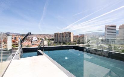 Swimming pool of Attic for sale in  Granada Capital  with Air Conditioner and Terrace