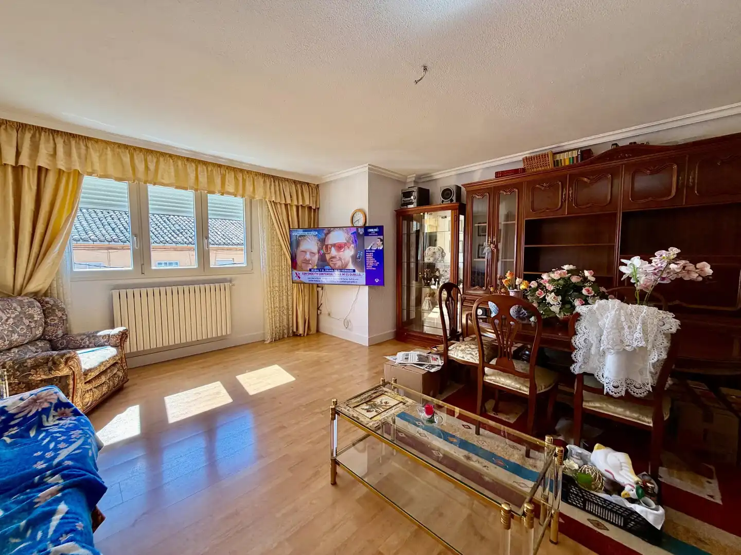 Sala de estar de Casa o chalet en venta en Villaturiel