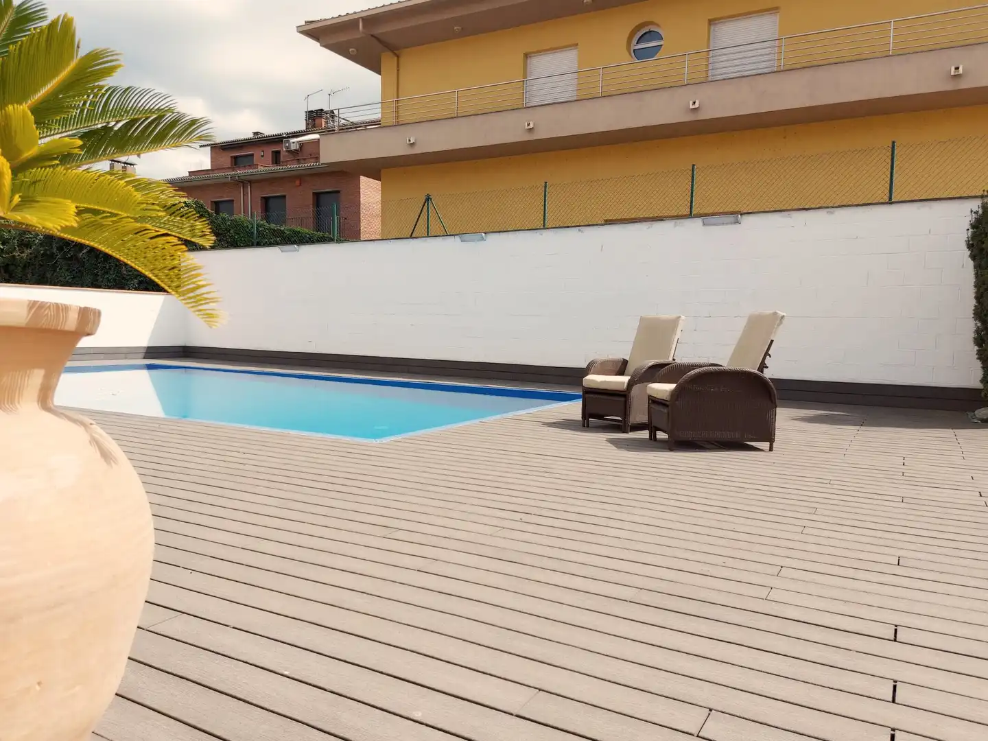 Piscina de Casa o xalet en venda en Banyoles amb Aire condicionat, Calefacció i Terrassa