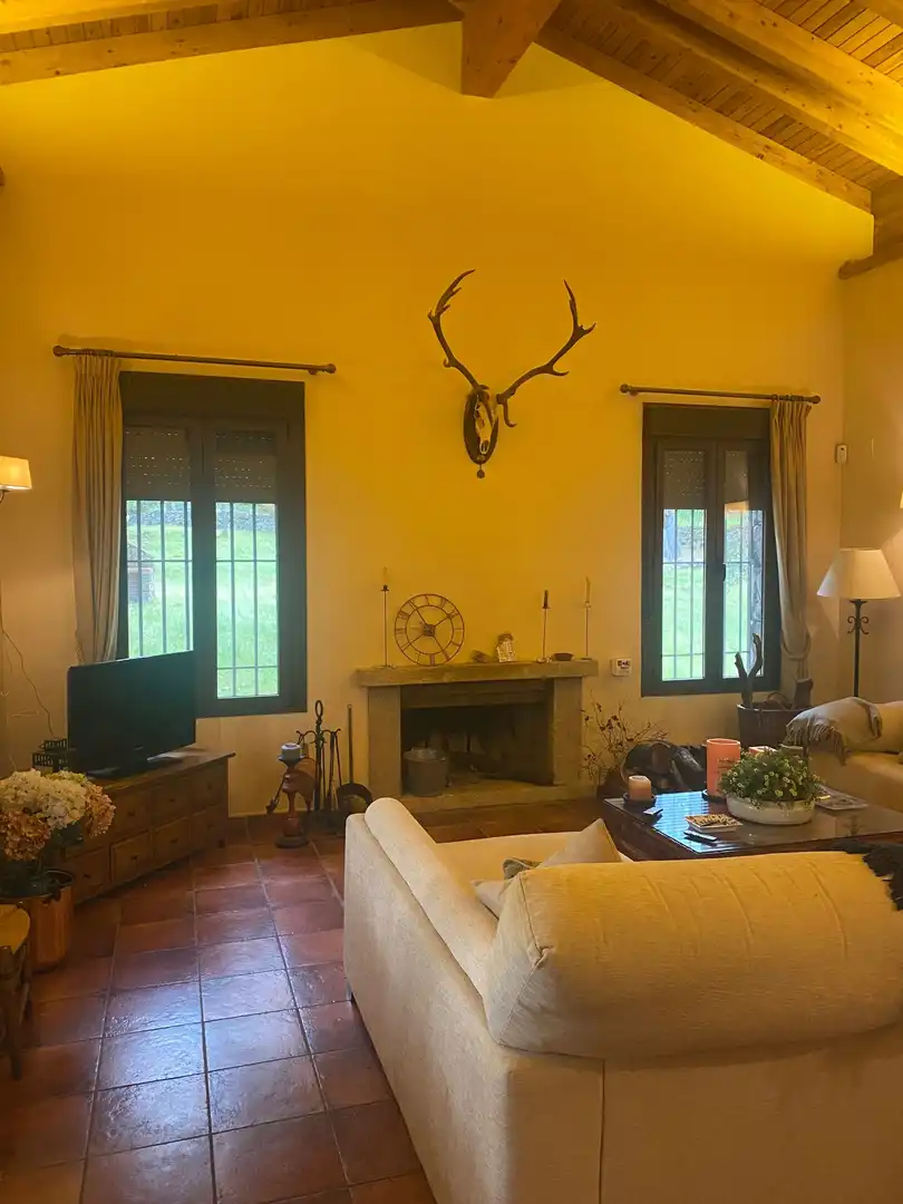 Wohnzimmer von Country house zum Verkauf in El Real de San Vicente mit Klimaanlage, Heizung und Privatgarten