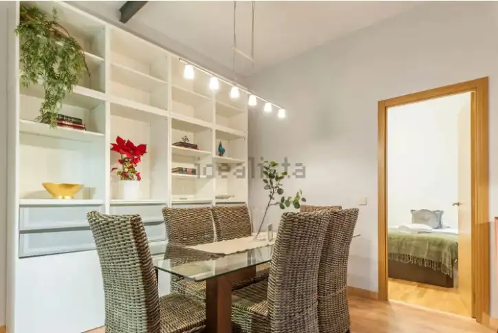 Esszimmer von Wohnung zur Miete in Madrid mit Heizung und Möbliert