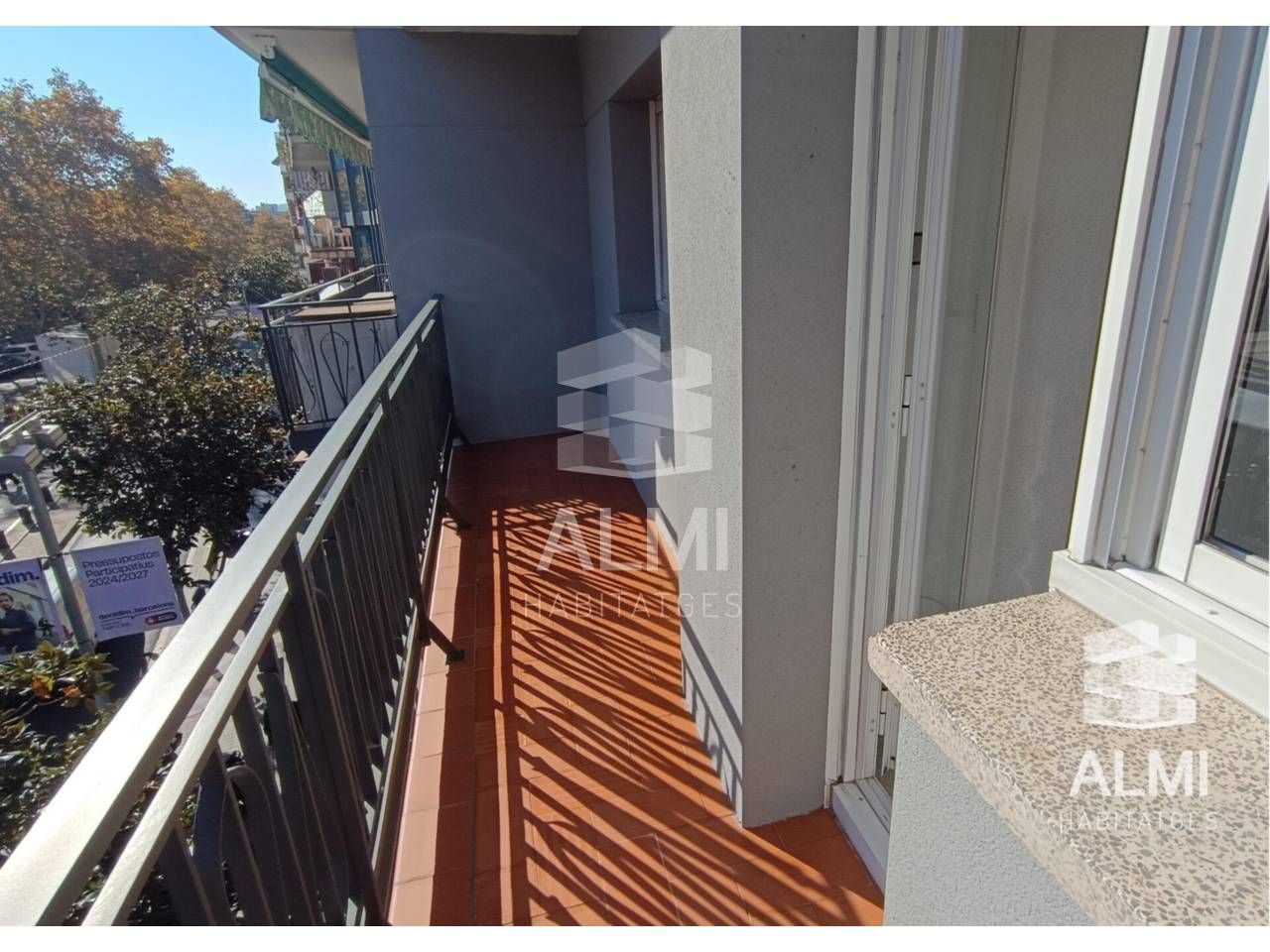 Balcony of Flat for sale in  Barcelona Capital  with Air Conditioner and Balcony