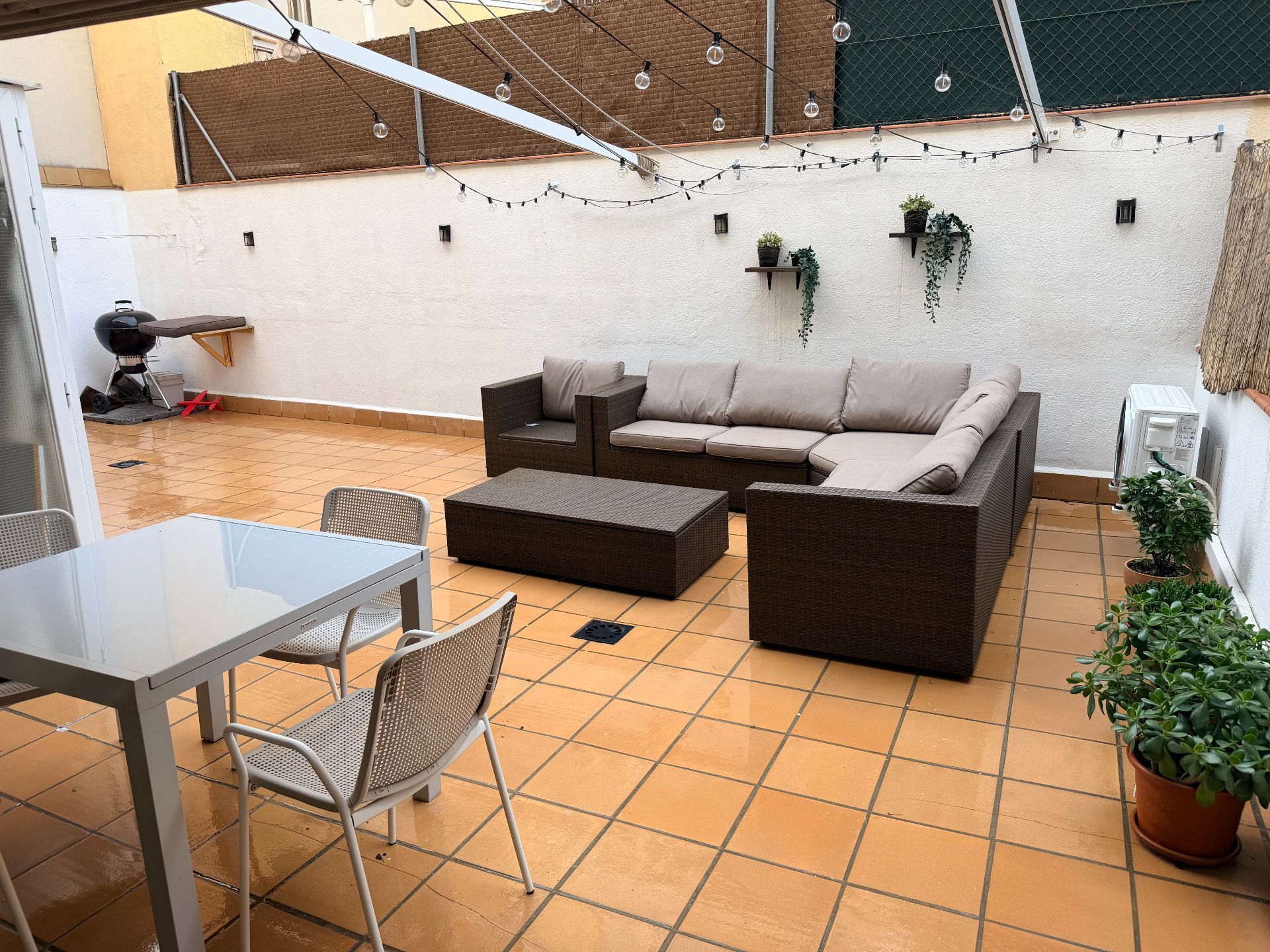 Terrace of Flat for sale in Terrassa  with Air Conditioner and Heating